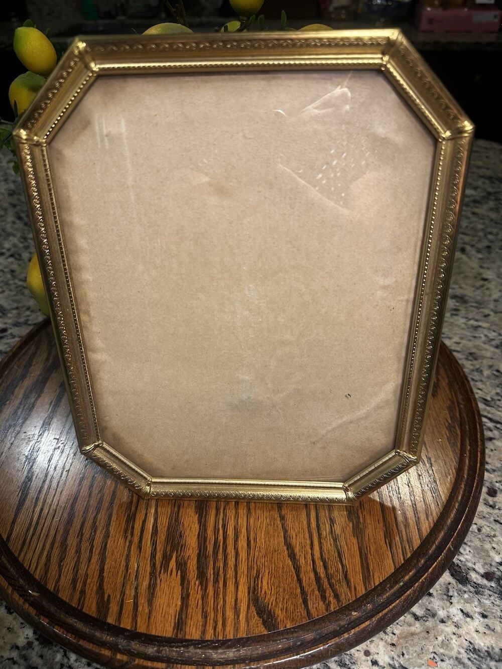 Vintage Ornate Gold Colored Picture Photo Frame 8X10